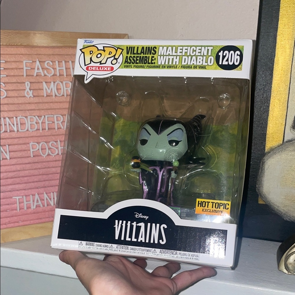 Disney Villains FUNKO POP - Maleficent with Diablo #1206